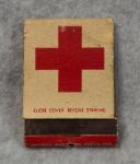 WWII American Red Cross Canteen Matchbook