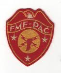 WWII USMC Marine FMF PAC HQ Felt