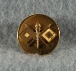 WWII Signal Corps Collar Disc Screw Back