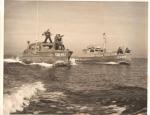 WWII Coast Guard Press Photo Cruisers Patrol