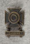 WWII Army Sharpshooter Badge Carbine