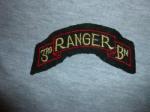 WWII 3rd Ranger Battalion Scroll