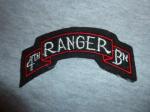 WWII 4th Ranger Scroll Patch