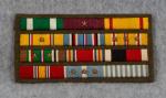 WWII Korea Navy Ribbon Bar 12 Place Theater Made