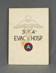 WWII Book 34th Evacuation Hospital 3rd Army