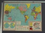 WWII Phillips 66 War Map of the World