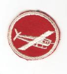 WWII Airborne Glider Artillery Officers Cap Patch 