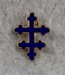 WWII 79th Infantry Division Cross of Lorraine Pin