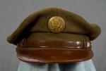 WWII Army Enlisted Visor Cap Hat