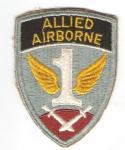 WWII US Army 1st Allied Airborne Patch