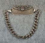 WWII AAF Air Force Pilot ID Bracelet 