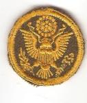 WWII US Army Visor Cap Eagle Embroidered