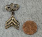 WWII Paratrooper Airborne Sweetheart Pendant