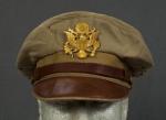 WWII AAF Bancroft Flighter Crusher Visor Cap Hat