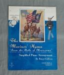 WWII era Marines Hymn Sheet Music