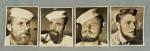 WWII Coast Guard Photo Lot Bearded Beauties