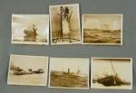 WWII Coast Guard Photo 6 Lot Sinking Ships Rescue