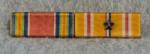 WWII USN Navy USMC Ribbon Bar 2 Place Pacific