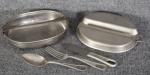 WWII Mess Kit & Utensils 1943