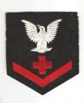 WWII Navy USN Corpsman 3rd Class Rate Patch