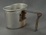 WWII Aluminum Canteen Cup 1943