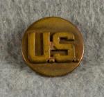 WWII US Enlisted Collar Disc Screw Back