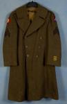 WWII Wool Enlisted Trench Coat 36s
