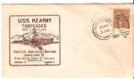 USS Kearny First Naval Vessel Torpedoed Envelope