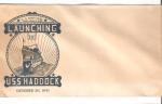 USS Haddock 231 Submarine Launching Envelope 1941
