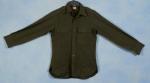 WWII Dark Brown Officers Shirt Pinks and Greens