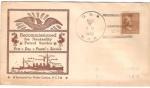 WWII USS Noa Recommission Envelope Lost at Sea