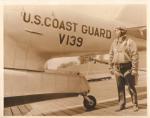 WWII Coast Guard Press Photo Flying Ambulance