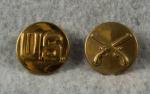 WWII MP and US Military Police Collar Disc Set