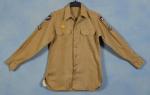WWII 7th AAF Khaki Field Shirt
