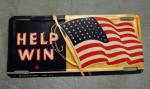 WWII Patriotic Licence Plate Help Win