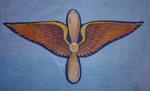 WWII AAF Winged Propeller Insignia