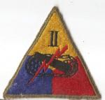 WWII 2nd Armored Corps Patch