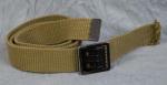 WWII Army Trousers Waist Belt and Buckle