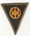 WWII 83rd Division Patch OD Border