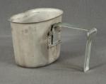WWII Steel Canteen Cup 1945 SM Co