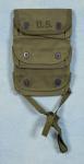 WWII Three Pocket Grenade Pouch MINT