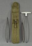 WWII M1 Garand Cleaning Rod Case & Handle