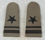WWII USN Navy Shoulder Boards Lt Junior Grade Grey
