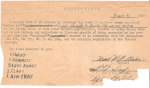WWII War Souvenir Capture Paper Document