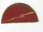 WWII Patch 78th Infantry Division White Back