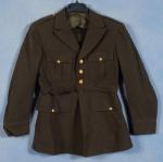WWII Army Officer Pinks and Greens Uniform Blouse