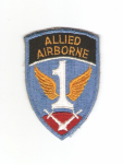 Post WWII US Army 1st Allied Airborne Patch