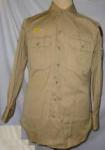 WWII US Army Khaki Field Shirt 7th Div.