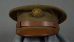 WWII Army Enlisted Visor Cap Hat 7