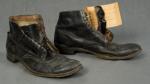 WWII USN Navy Boots Named Pair